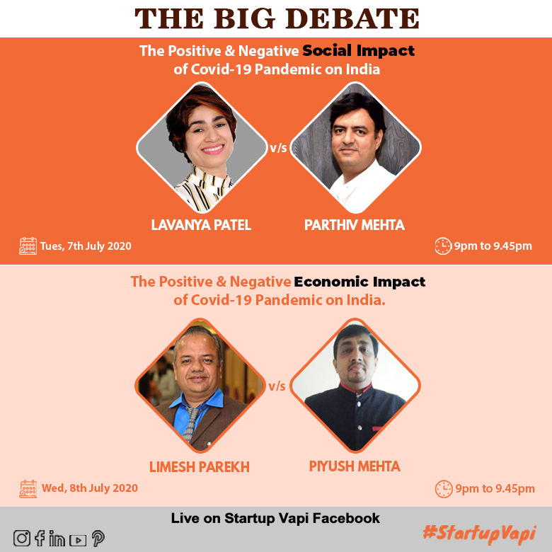 The Big Debate - Social & Economical Impact of Covid19 Pandemic on India
